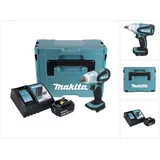 Makita DTW 251 RF1J Akku Schlagschrauber 18 V 230 Nm 1/2" + 1x Akku 3,0 Ah + Ladegerät + Makpac