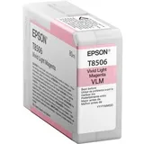 Epson Original Tintenpatrone magenta hell C13T85060N