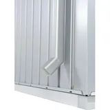 Biohort Regenfallrohr-Set HighLine 3,9 x 3,9 x 204 cm Silber