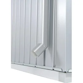 Biohort Regenfallrohr-Set HighLine 3,9 x 3,9 x 204 cm Silber