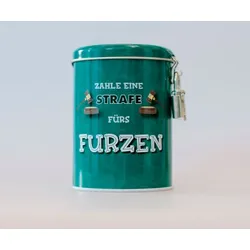 MAGS Spardose Strafe Furzen Metall Grün