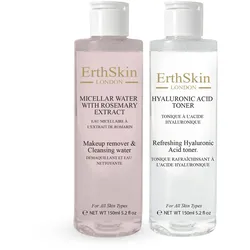 ErthSkin London Verfrissende hyaluronzuurtoner + micellair water 150 ml