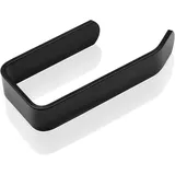 Wandmontierter Toilettenpapierhalter, Schwarzer Selbstklebender Toilettenpapierhalter Ohne Bohren, Toilettenpapierspender Aus Aluminium Für Das Badezimmer