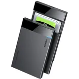 UGREEN Gehäuse Für Sata 2,5'' 6tb Usb-c 3.0 Festplatte, Schwarz