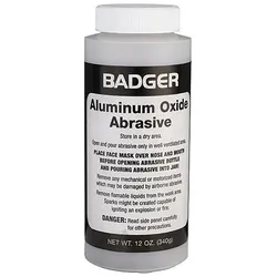 Airbrushpistole, Strahlmittel | Aluminium Oxid zum Sandstrahlen, Badger