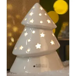 Weihnachtsbaum Venta LED 13cm cremeweiß