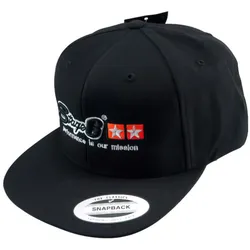 Baseballcap Stage6 Snapback, schwarz