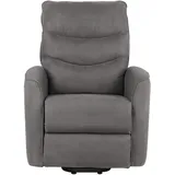 Duo Collection TV-Sessel DUO COLLECTION "Avila mit eletrischer Aufstehhilfe und Relaxfunktion", grau (anthrazit), B:78cm H:82cm T:90cm, Mikrofaser: 100% Polyester, Sessel, Taschenfederkern mit Stahlwellenunterfederung