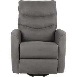 Duo Collection TV-Sessel DUO COLLECTION "Avila mit eletrischer Aufstehhilfe und Relaxfunktion", grau (anthrazit), B:78cm H:82cm T:90cm, Mikrofaser: 100% Polyester, Sessel, Taschenfederkern mit Stahlwellenunterfederung