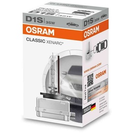 Osram Autolampe, Xenarc Classic D1S Xenon Scheinwerferlampe, 1er Faltschachtel