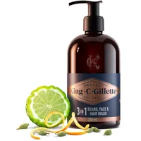 King C. Gillette Bartshampoo 350 ml