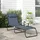 Outsunny Sonnenliege 197 x 58 x 26 cm Silber