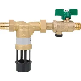 Evenes Evenes® Rohrtrenner Schutz von Trinkwassersystemen DN15 1/2 Zoll, Messing, 3 kg, 4260638056930, 15 mm, 10 bar, Trinkwasserversorgung, Wasserinstallation