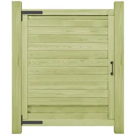 vidaXL Gartentor Imprägniertes Kiefernholz 125x100 cm