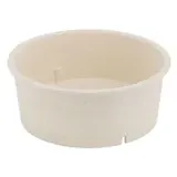 Greenbox Mehrweg Menüschale Ø 15 cm 10 St. Cashew / Creme Weiß