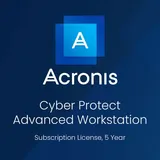 Acronis Cyber Protect Advanced Workstation Subscription License, 5 Year