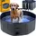 PURLOVE Faltbarer Hundepool 230 l Blau 100x30 cm