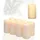 Candelo Stumpenkerze 5,8 cm x 12 cm 8 St. beige