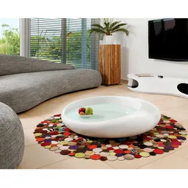 SalesFever Couchtisch 100 x 25 cm weiß