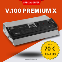 LaVa V100 Premium X Vakuumierer / 2-fach Naht / bis zu 70 € Gratis Aktion / 5 Jahre Garantie*