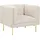 Beliani Sessel Moen Stoff 72 x 71 x 70 cm Beige