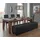 MCW Sitzbank Kriens XXL Schwarz 180 x 45 x 45 cm