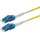 Roline LWL-Kabel duplex 9/125μm OS2, LC/LC, UNIBOOT, gelb, 3 m