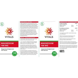 Vitals Magnesium bisglycinat Tabletten 120 St.
