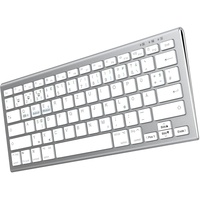 GALENMORO Bluetooth Tastatur kabellose wiederaufladbare Tastatu Stabile Verbindung Ultraslim Ergonomisches Funk Tastatur für iOS, Android, Windows