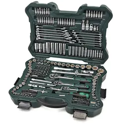 Mannesmann 215er Satz Steckschlüssel 1/4 inch - 3/8 inch - 1/2 inch - 98430