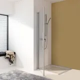 Koralle Eckdusche Pendeltür 1-teilig-halbteil myDay EPWS links