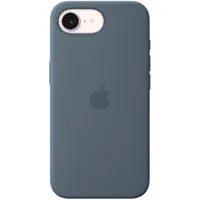 Apple iPhone 17e Silikon Case mit MagSafe Maritimblau