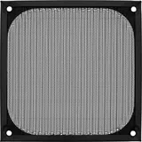 InLine Lüftergitter, Aluminium Filter, 120x120mm, schwarz