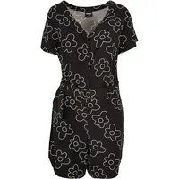 URBAN CLASSICS Viscose Belt Overall Black Flower L