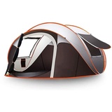 CRAGCO Camping Automatic Pop Up Zelt 5-8 Man wasserdichtes Anti-UV Multifunktion für einfaches Einrichten