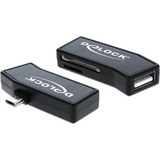 Delock Micro USB OTG Card Reader + 1 x USB Port