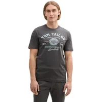 Tom Tailor T-Shirt mit Logoprint Schwarz L