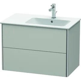 Duravit Waschtischunterschrank 2 Auszüge 81 x 47,8 x 56 cm Betongrau Matt