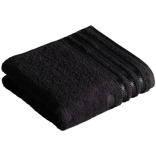 VOSSEN Cult de Luxe Handtuch 50 x 100 cm schwarz 2 St.
