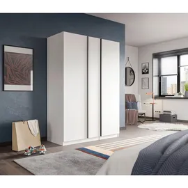 xonox.home Kleiderschrank Oakland 130 x 183 x 53 cm Weiß