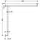 Hewi System 900 Duschhandlauf Edelstahl verchromt 965 x 965 mm links