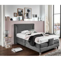 Boxbett, mit Motor, anthrazit, , 89930355-0 Microvelours