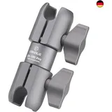 fanaue DA-100PRO Verbundstoff-Verbindungsarm ist kompatibel mit RAM mounts Typ B 1" Kugelmontage und Motorrad Fahrräder Handyhalterungen, passt auf alle Industriestandard Typ B/25,4mm/1" Kugeladapter
