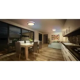 LEDVANCE LED Deckenleuchte 2 schwarz, 32W, dimmbar