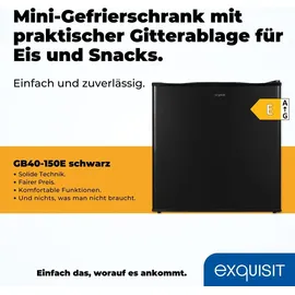 GGV Exquisit GB40-150E schwarz