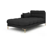 Micadoni Chaiselongue, Dunkelgrau, Textil, 102x75x185 cm, Hergestellt in Europa, Wohnzimmer, Sessel, Relaxliegen