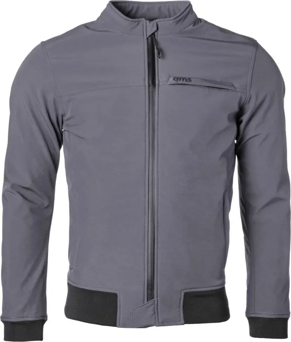 GMS-Moto Metropole, Textiljacke wasserdicht - Grau - L