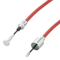 PRO PLUS Bremsseil Anhänger 1020/1230mm Universal Bremsseilzug Glocke Ø26mm M8