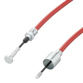 PRO PLUS Bremsseil Anhänger 1020/1230mm Universal Bremsseilzug Glocke Ø26mm M8