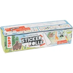 TOPP 18127 Kunterbunte Stickerrolle